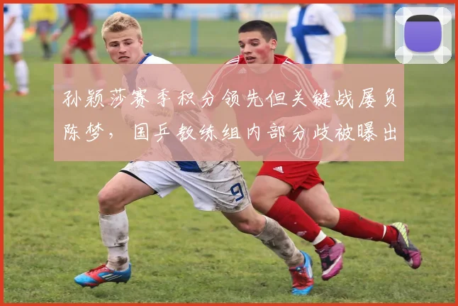 孙颖莎赛季积分领先但关键战屡负陈梦,国乒教练组内部分歧被曝出